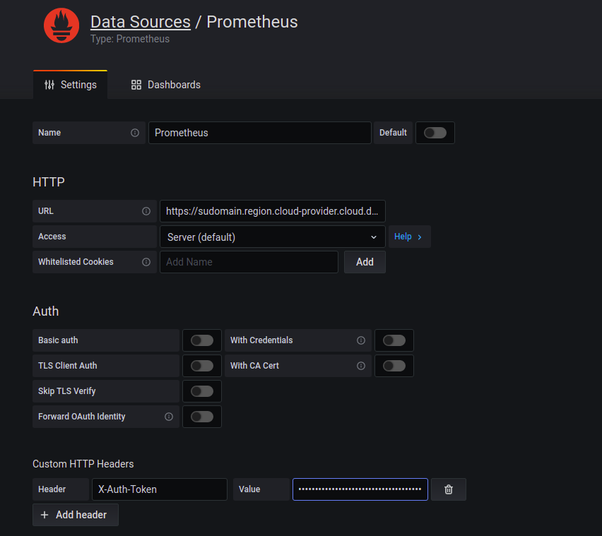 Grafana Config